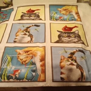 Material To Make A Big Pillow Or A Small Quilt